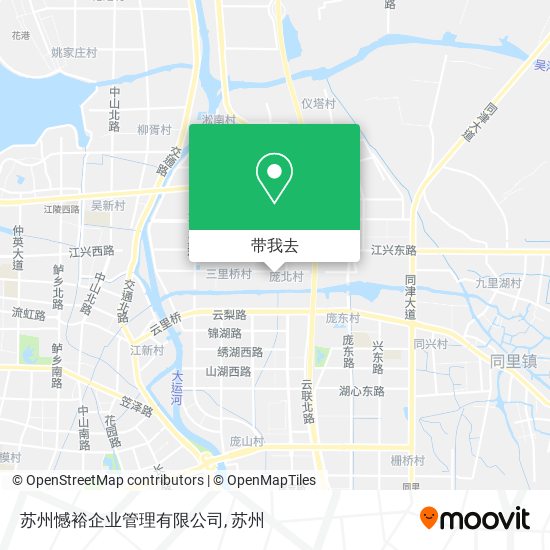 苏州憾裕企业管理有限公司地图