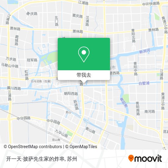 开一天·披萨先生家的炸串地图