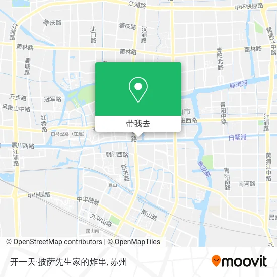 开一天·披萨先生家的炸串地图