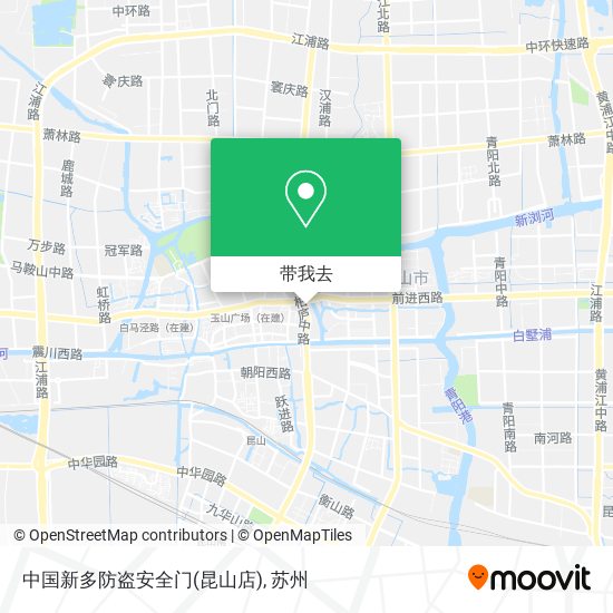 中国新多防盗安全门(昆山店)地图