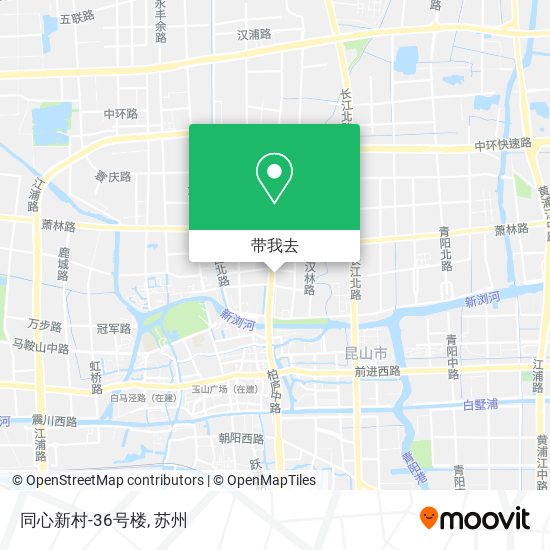 同心新村-36号楼地图