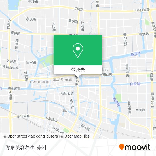 颐康美容养生地图