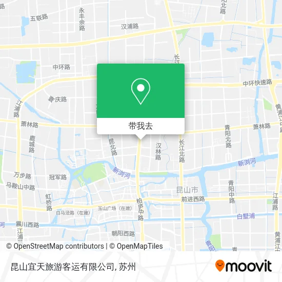 昆山宜天旅游客运有限公司地图