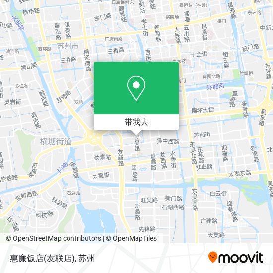 惠廉饭店(友联店)地图