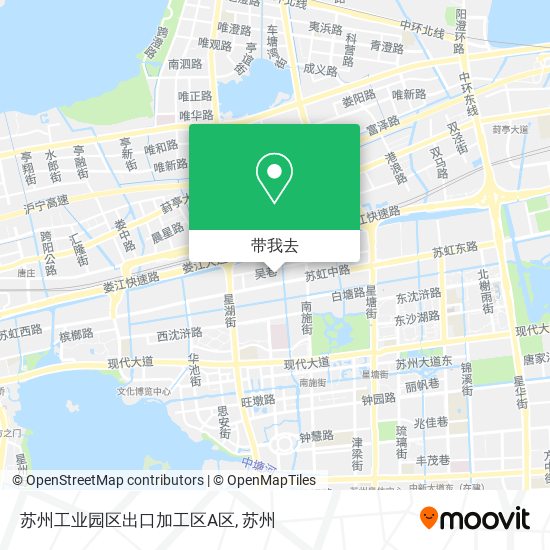 苏州工业园区出口加工区A区地图