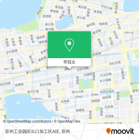 苏州工业园区出口加工区A区地图