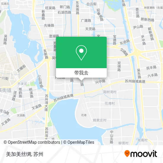 美加美丝绸地图