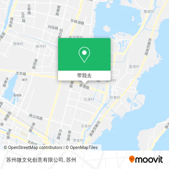 苏州微文化创意有限公司地图