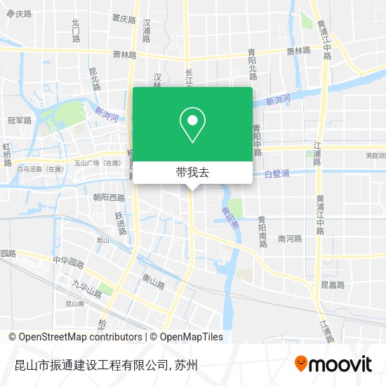 昆山市振通建设工程有限公司地图