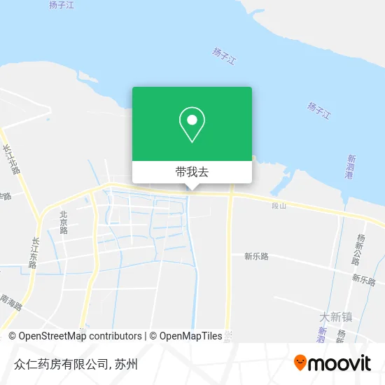 众仁药房有限公司地图