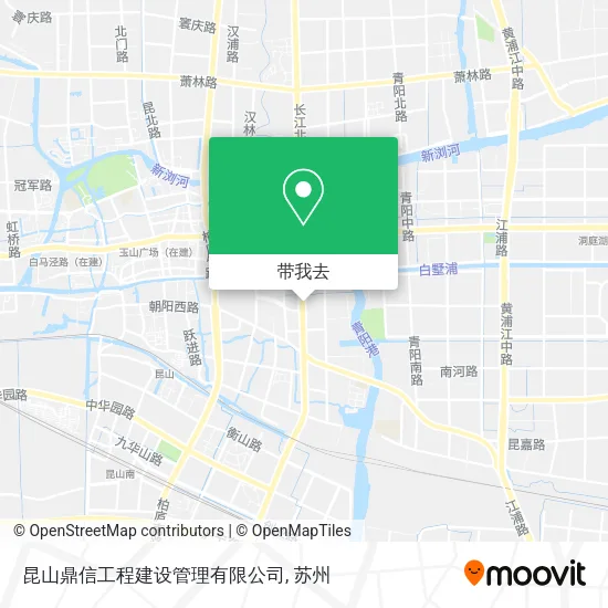 昆山鼎信工程建设管理有限公司地图