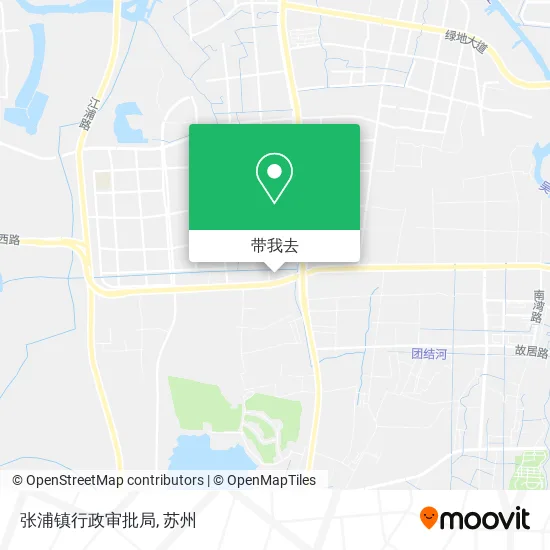 张浦镇行政审批局地图