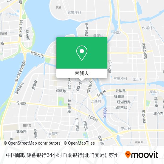 中国邮政储蓄银行24小时自助银行(北门支局)地图