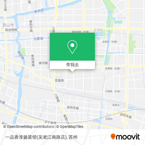 一品香淮扬菜馆(吴淞江南路店)地图