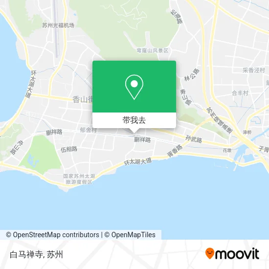 白马禅寺地图