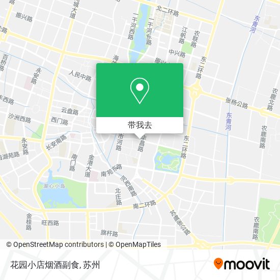 花园小店烟酒副食地图