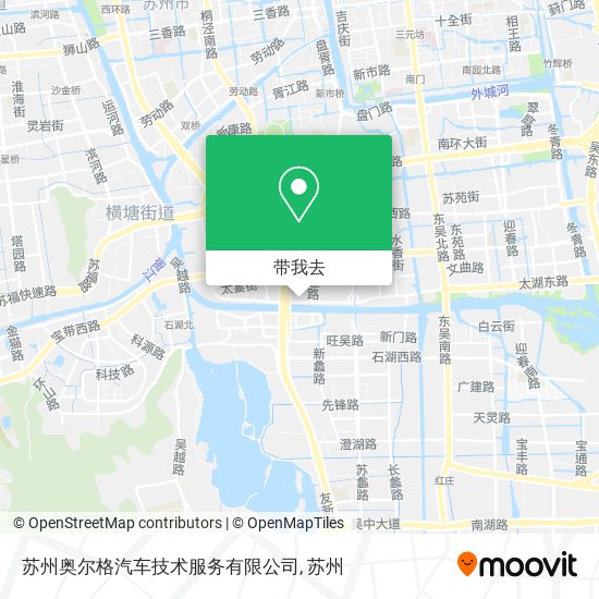 苏州奥尔格汽车技术服务有限公司地图