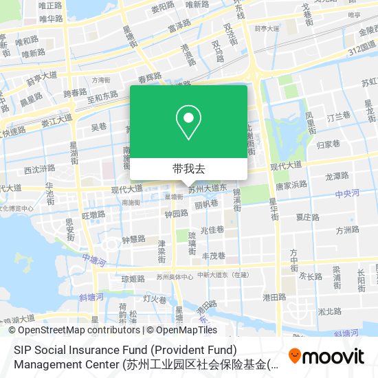 SIP Social Insurance Fund (Provident Fund) Management Center (苏州工业园区社会保险基金(公积金)管理中心)地图