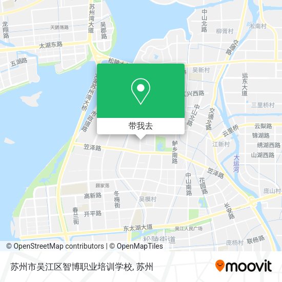 苏州市吴江区智博职业培训学校地图