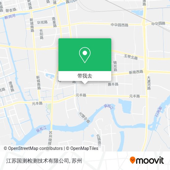 江苏国测检测技术有限公司地图