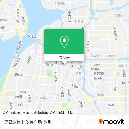 万亚购物中心-停车场地图