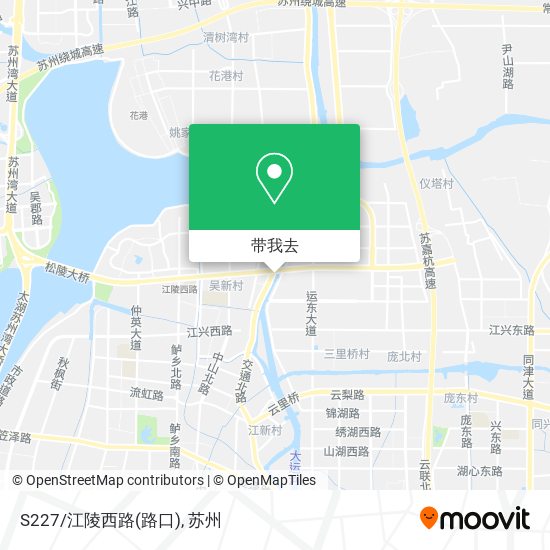 S227/江陵西路(路口)地图