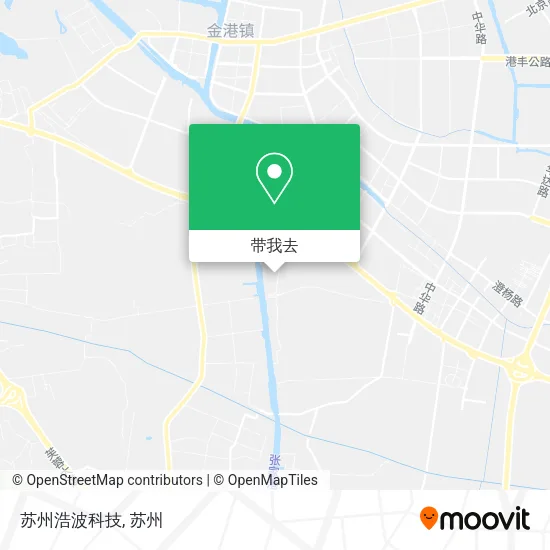 苏州浩波科技地图