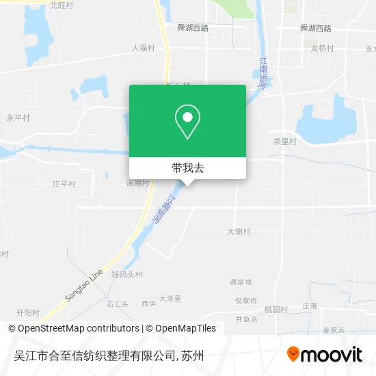 吴江市合至信纺织整理有限公司地图