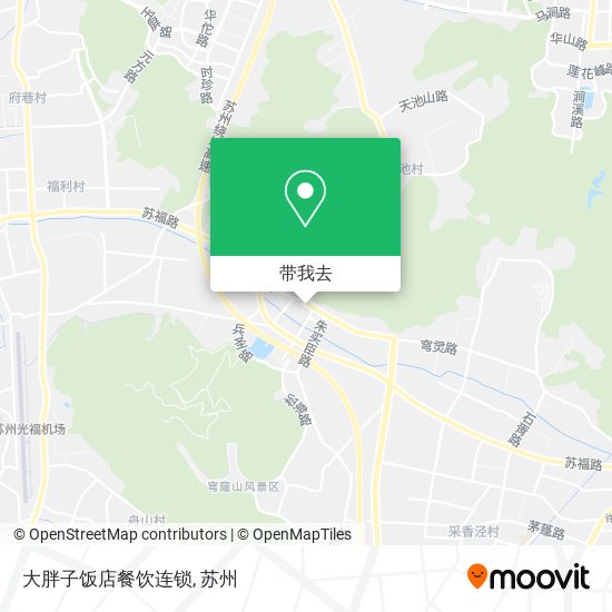 大胖子饭店餐饮连锁地图