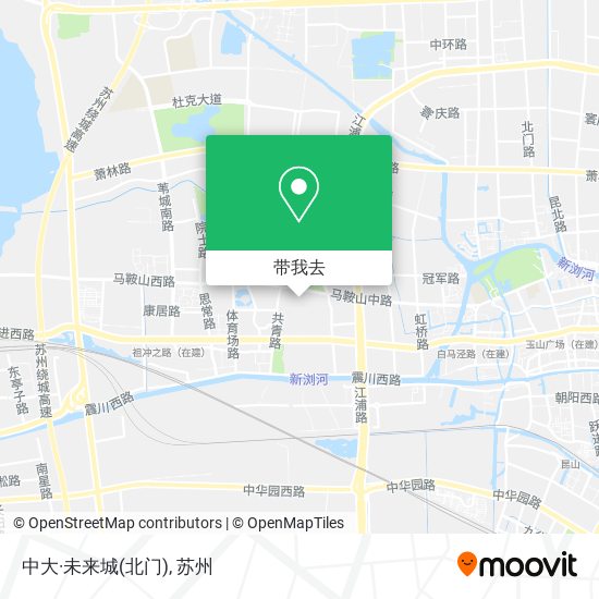 中大·未来城(北门)地图