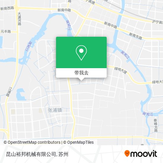 昆山裕邦机械有限公司地图