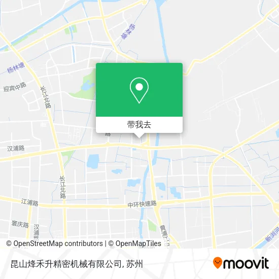 昆山烽禾升精密机械有限公司地图