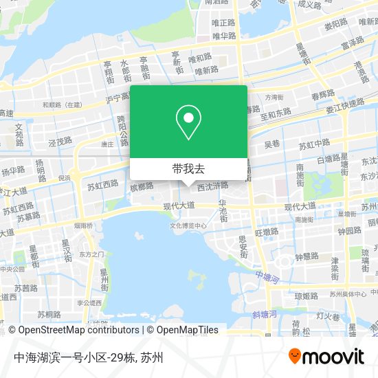 中海湖滨一号小区-29栋地图