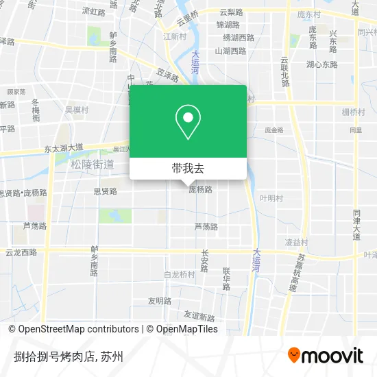 捌拾捌号烤肉店地图