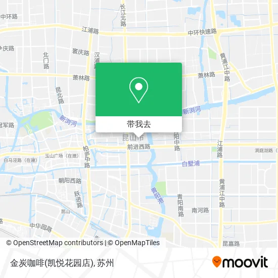 金炭咖啡(凯悦花园店)地图