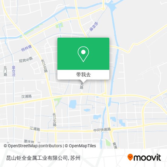 昆山钜全金属工业有限公司地图