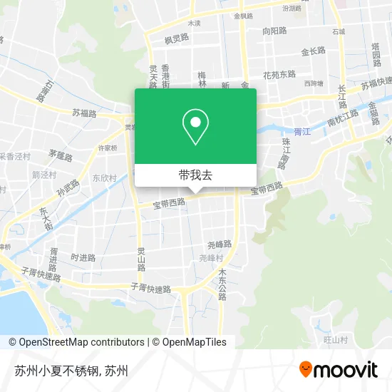 苏州小夏不锈钢地图