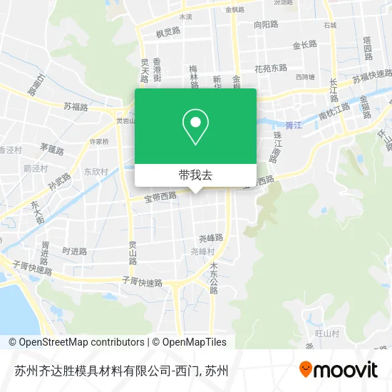 苏州齐达胜模具材料有限公司-西门地图