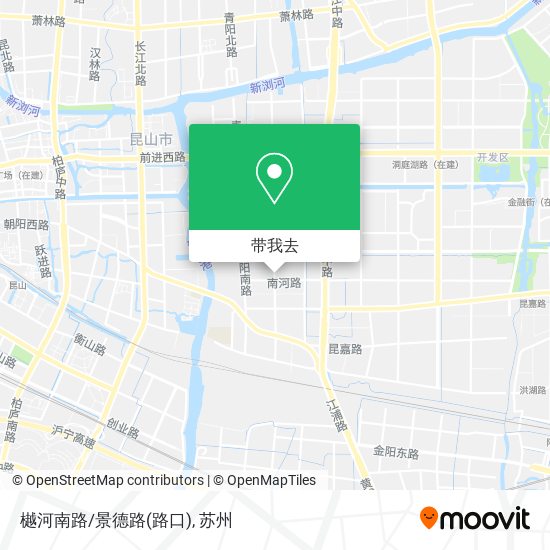 樾河南路/景德路(路口)地图