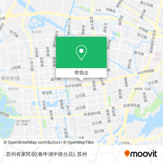 苏州有家民宿(春申湖中路分店)地图