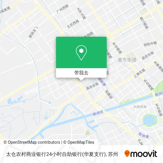 太仓农村商业银行24小时自助银行(华夏支行)地图