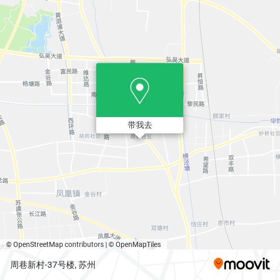 周巷新村-37号楼地图