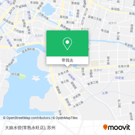 大娘水饺(常熟永旺店)地图
