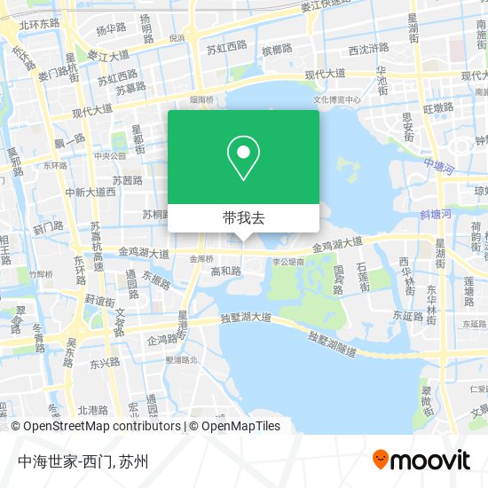 中海世家-西门地图