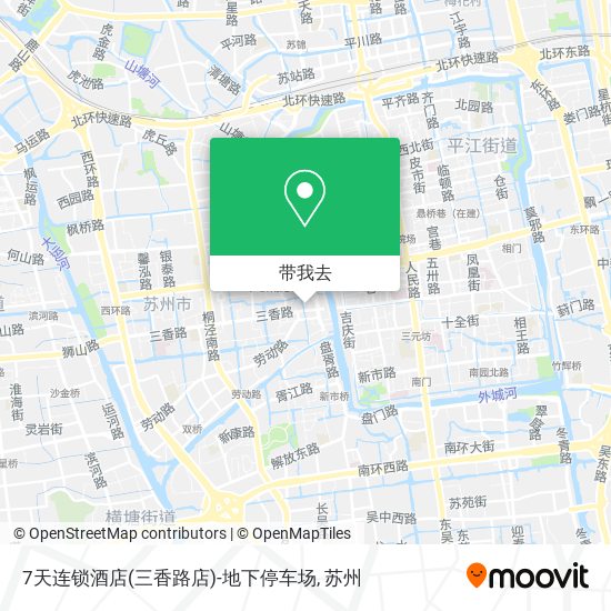 7天连锁酒店(三香路店)-地下停车场地图