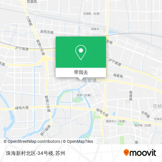 珠海新村北区-34号楼地图