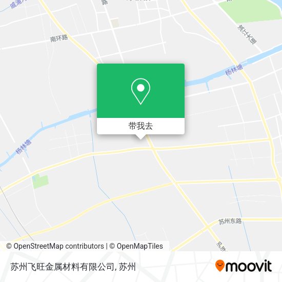 苏州飞旺金属材料有限公司地图