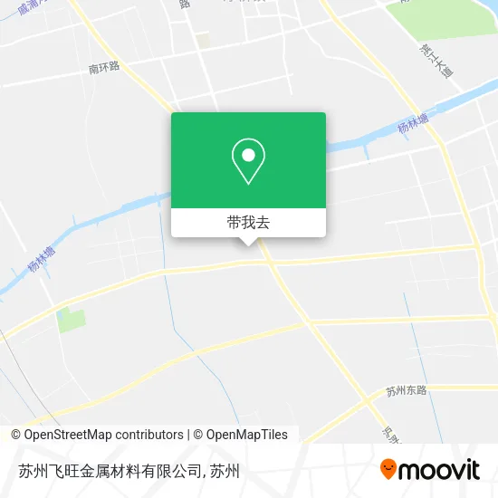 苏州飞旺金属材料有限公司地图