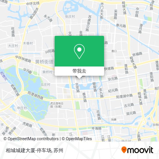 相城城建大厦-停车场地图