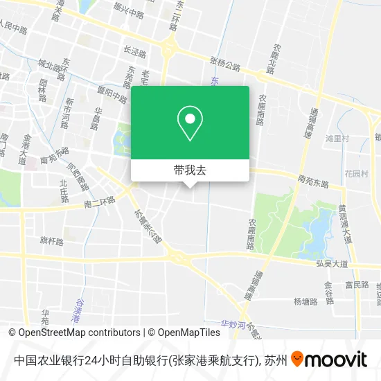中国农业银行24小时自助银行(张家港乘航支行)地图
